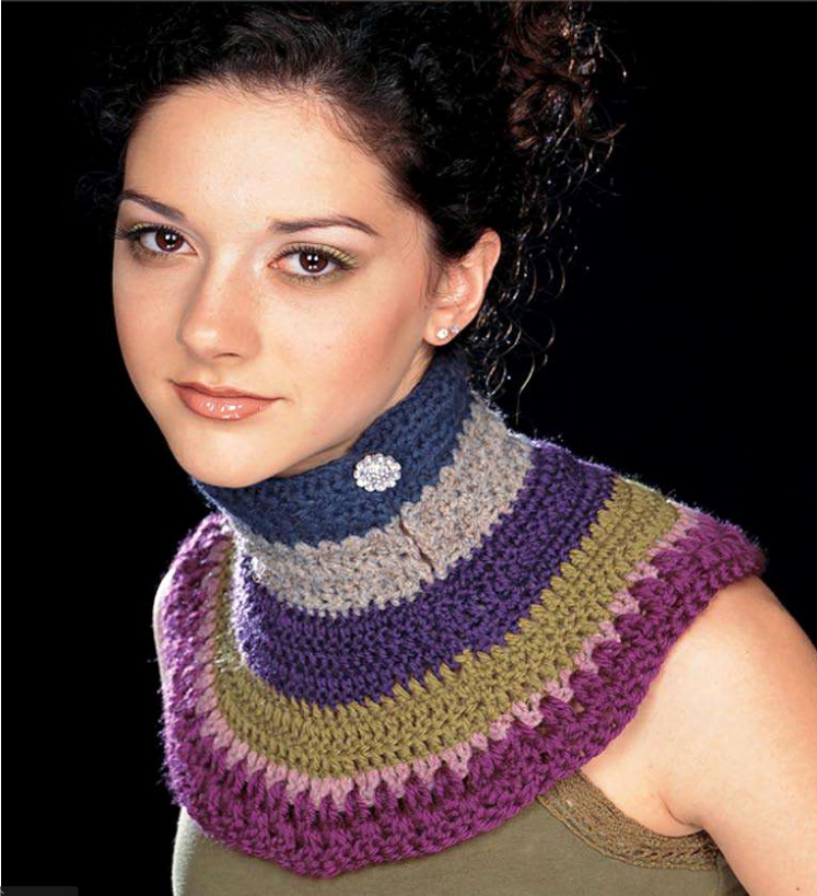 free knitting patternburberry inspired cowl neck scarf | The