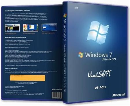 Windows 7 Ultimate x86 UralSOFT 05.2011/RUS